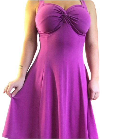 Magenta Dress - Picture 1 of 2